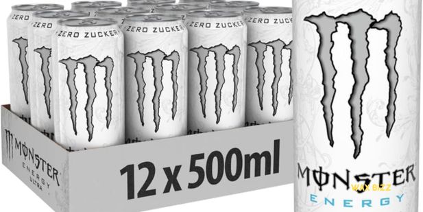 White Monster Energy Drink